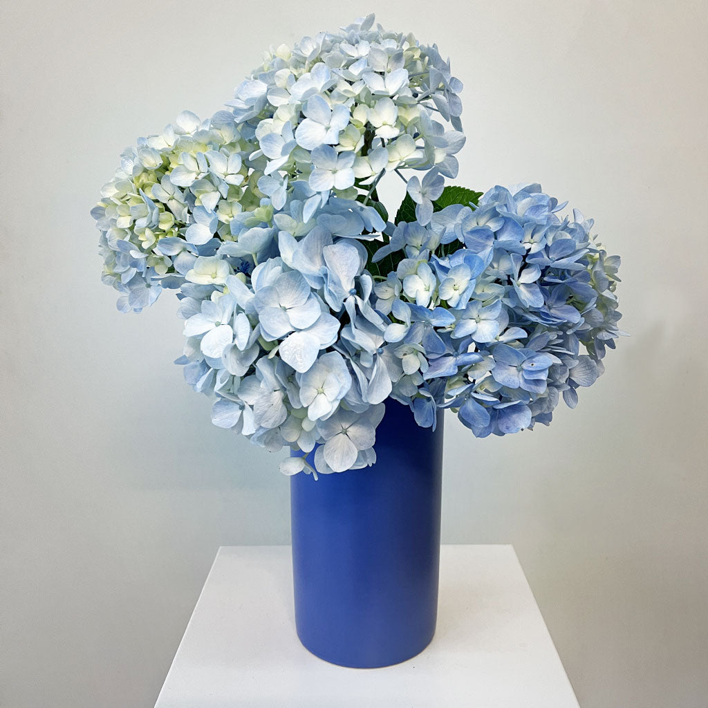 Ceramic Cylinder Vase (Suitable for Small or Medium size bunches) *more colours available