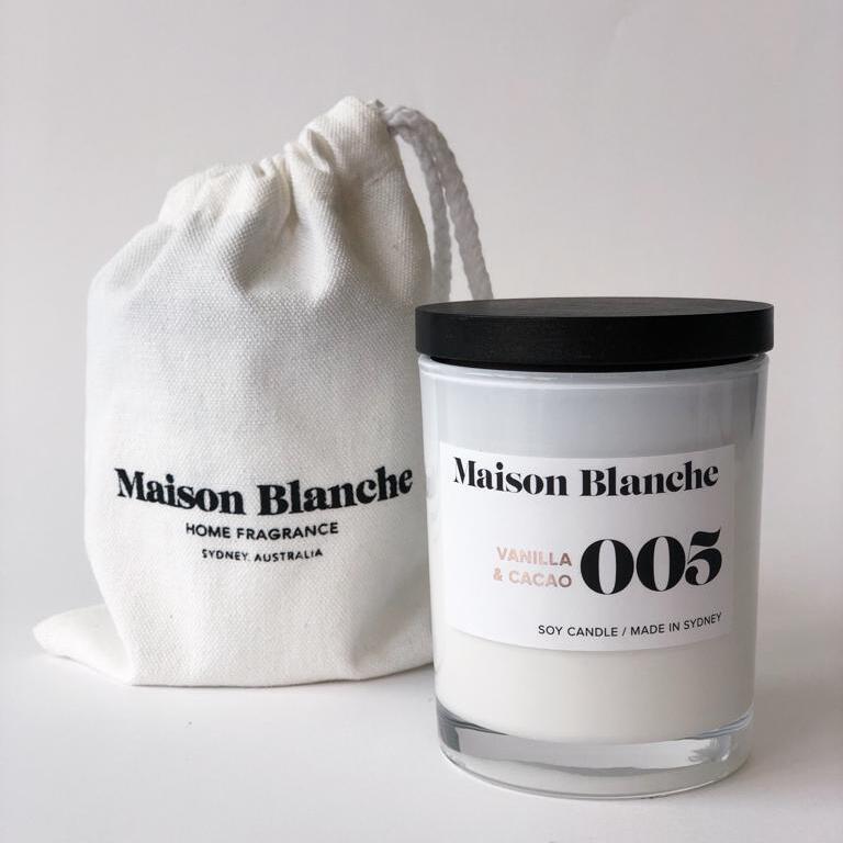 Maison Blanche Vanilla & Cacao Candle